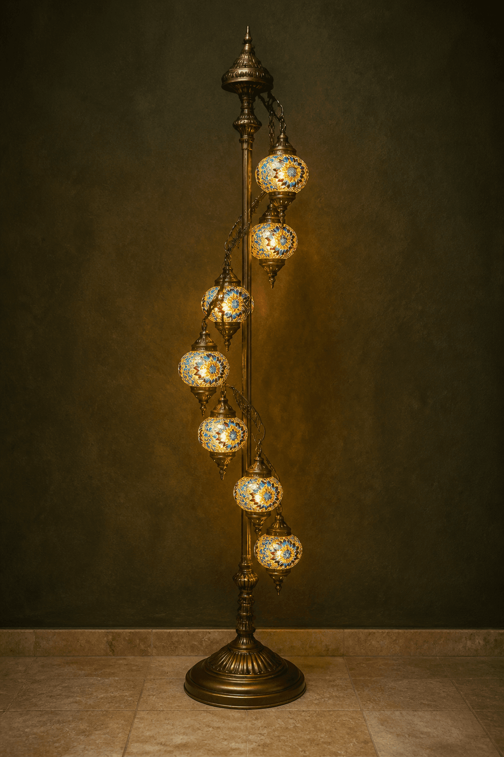 Mosaic lighting inspiration for floor lamps
